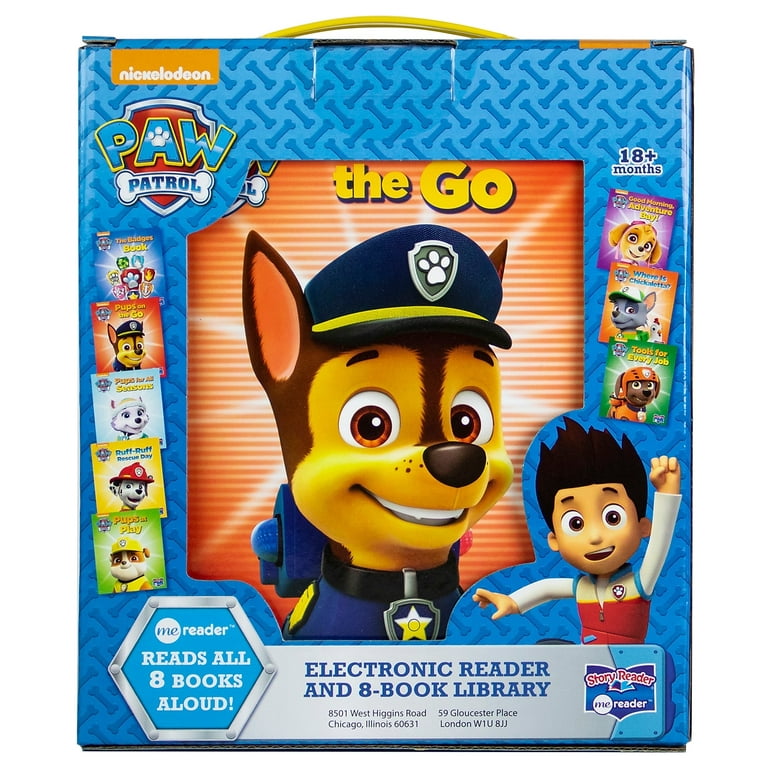 Nickelodeon Paw Patrol Chase, Skye, Marshall, and More! - Me Reader  Electronic Reader and 8 Sound Book Library - PI Kids