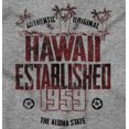 thumbnail image 2 of Hawaii HI Beach Adventure Palm Trees Men's Graphic T Shirt Tees Brisco Brands S, 2 of 4