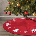 thumbnail image 2 of Skirt 48inch Ornament Christmas Christmas Tree Snowflake Diameter Home Decor, 2 of 6