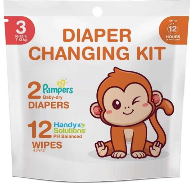 DollarDays 2390198 Diaper Changing Kits - Size 3 - Pack of 32