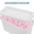 thumbnail image 4 of Storage Box With Lid For Laundry Pod Laundry Pod Organizer Dryer Sheet Holder With Lid Laundry Room Organization Bathroom Washing Powder Holder Container, 4 of 8