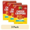 (3 pack) RITZ Cheese Crispers Cheddar Chips, 7oz