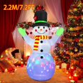 thumbnail image 1 of Christmas Inflatable Style Decoration Built-in LED Lights Inflatable Model Outdoor Ornament Xmas Party New Year Garden Decor, 1 of 5