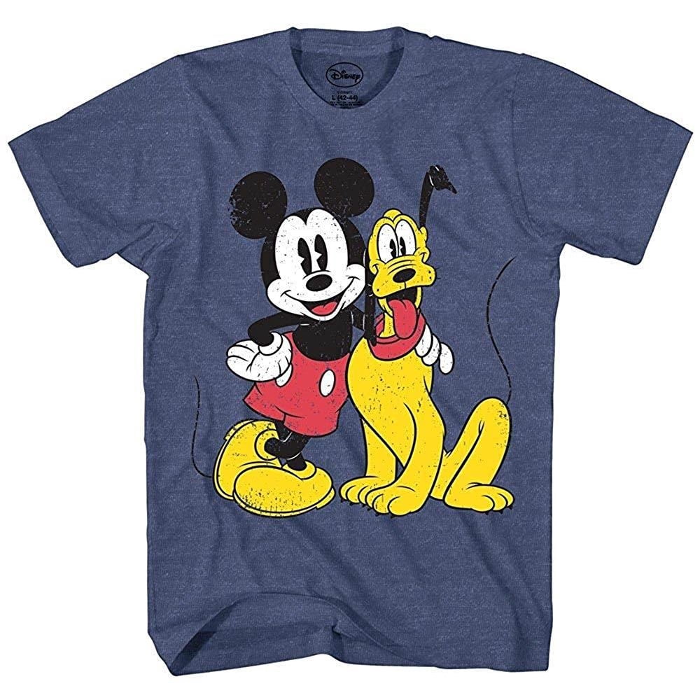 Disney Mickey Mouse & Pluto Classic Distressed Vintage Dog Disney