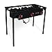 thumbnail image 2 of Gas One Brûleur Triple Haute Pression d'Extérieur avec Cuisinière sur Pied, Cuiseur au Propane avec Régulateur de Haute Pression Réglable et Tuyau, Noir (B-6565), 2 of 4