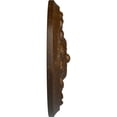 thumbnail image 4 of Ekena Millwork 12 1/4"OD x 2 1/4"P Flower Spiral Ceiling Medallion (Fits Canopies up to 2"), Hand-Painted Root Beer Crackle, 4 of 8