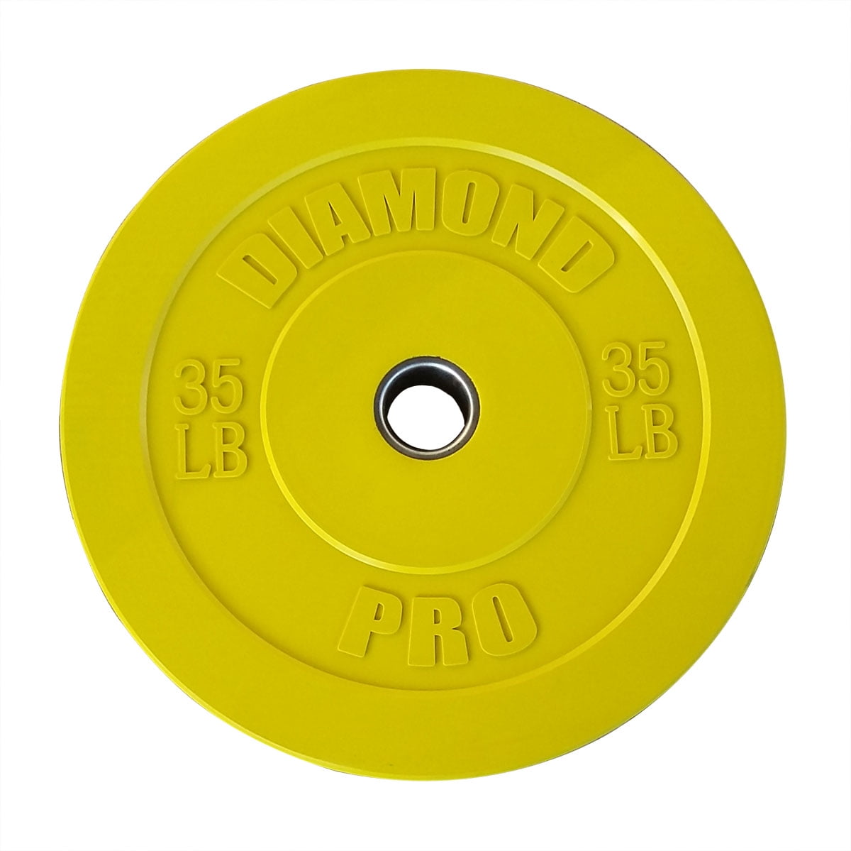 Diamond Pro Color Bumper Plate, 35 lb Single