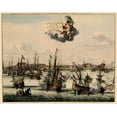thumbnail image 2 of Nieuhoff 14x12 Black Ornate Wood Framed with Double Matting Museum Art Print Titled - Cotchin India Picture Asia - Nieuhoff 1682, 2 of 4