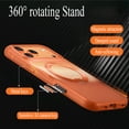 thumbnail image 2 of for iPhone 17 Pro Max Case with 360°Rotating Stand,Compatible with MagSafe,Anti-yellowing Anti-drop,Magnetic Phone Cover, 2 of 9