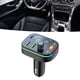 thumbnail image 5 of Transmisor FM para coche con Bluetooth, compatible con llamadas manos libres, 3 puertos de carga, reproductor MP3, 5 of 14