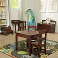 thumbnail image 3 of Melissa & Doug Wooden Chair Pair - Espresso, 3 of 3