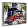 thumbnail image 2 of Stupell Industries Traditional Cafe Classic Red Chairs Gray Floating Frame Canvas Art, 31 x 25, by Franklyn Gregory, 2 of 8