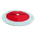 thumbnail image 2 of ToyKingdee Cute Faux Fur Christmas Tree Skirt Plush Skirt for Merry Christmas Party Christmas Tree Decoration, 2 of 6