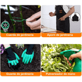 thumbnail image 2 of Juego De Herramientas De Jardín Kit Manual Jardinería 11pzs Verde/Plata, 2 of 5