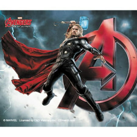 AVENGERS AGE OF ULTRON THOR A, Officially Licensed Original Artwork, 4" x 5" - Sticker DECAL