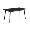 thumbnail image 1 of Armen Living LCWEDIBL 59 in. Westmont Rectangular Dining Table, Black Wood, 1 of 1