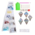 thumbnail image 1 of , Llaveros De Diamantes De Imitación, Llaveros Con Forma De Cono De Helado DIY, Colorfast Y Antiwear Decoración Del Hogar Adultos Para Niños Regalo De Navidad Ccdes Otros, 1 of 8