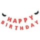 thumbnail image 1 of 1 Set Halloween Decoración de cumpleaños Bandera Colgando Banner Decoración de fiesta (rojo), 1 of 5