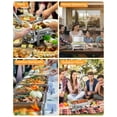 thumbnail image 6 of RIEDHOFF Chafing Dish Buffet Set 2 Pack, 8 QT Stainless Steel Chafer Buffet Food Servers and Warmers Set with Water Pan for Weddings, Parties, Banquets, and Catering, 6 of 6