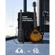 thumbnail image 2 of Guitarra eléctrica Donner HUSH X Featherlight Travel con soportes, 2 of 7