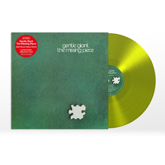Gentle Giant - The Missing Piece - Steven Wilson Remix Limited Edition Transparent Green 180g Vinyl LP - Music & Performance