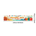 thumbnail image 3 of LUUFILx Welcome Back to School Banner Backdrop for Classroom Decor Kids Event Background Party Decorations School Supplies Photography Props Backdrop Banner, 3 of 8