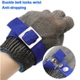 thumbnail image 3 of Guantes de cocina resistentes a cortes JKWG, guantes resistentes a cortes de nivel 5, guantes de cadena, guantes de carnicero, guantes para ostras para cortar mandolina, rebanar carne y, 3 of 5