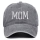 thumbnail image 5 of Gorra de Béisbol con Bordado para Mamá, El Mejor Regalo para Mamá, Sombrero para El Sol, Sombrero para El Sol para Fiesta Y Playa Gris, 5 of 8