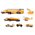 thumbnail image 5 of Deluxe 50pc Diecast City Construction Micro Wheels Kid Complete Toy Car Play Set, 5 of 6
