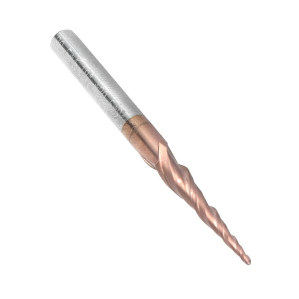 Ball Nose End Mill 0.5mm Cutting Diameter Tapered Milling Cutter