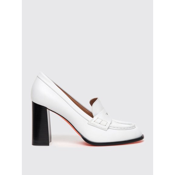 Santoni Loafers Woman White Woman