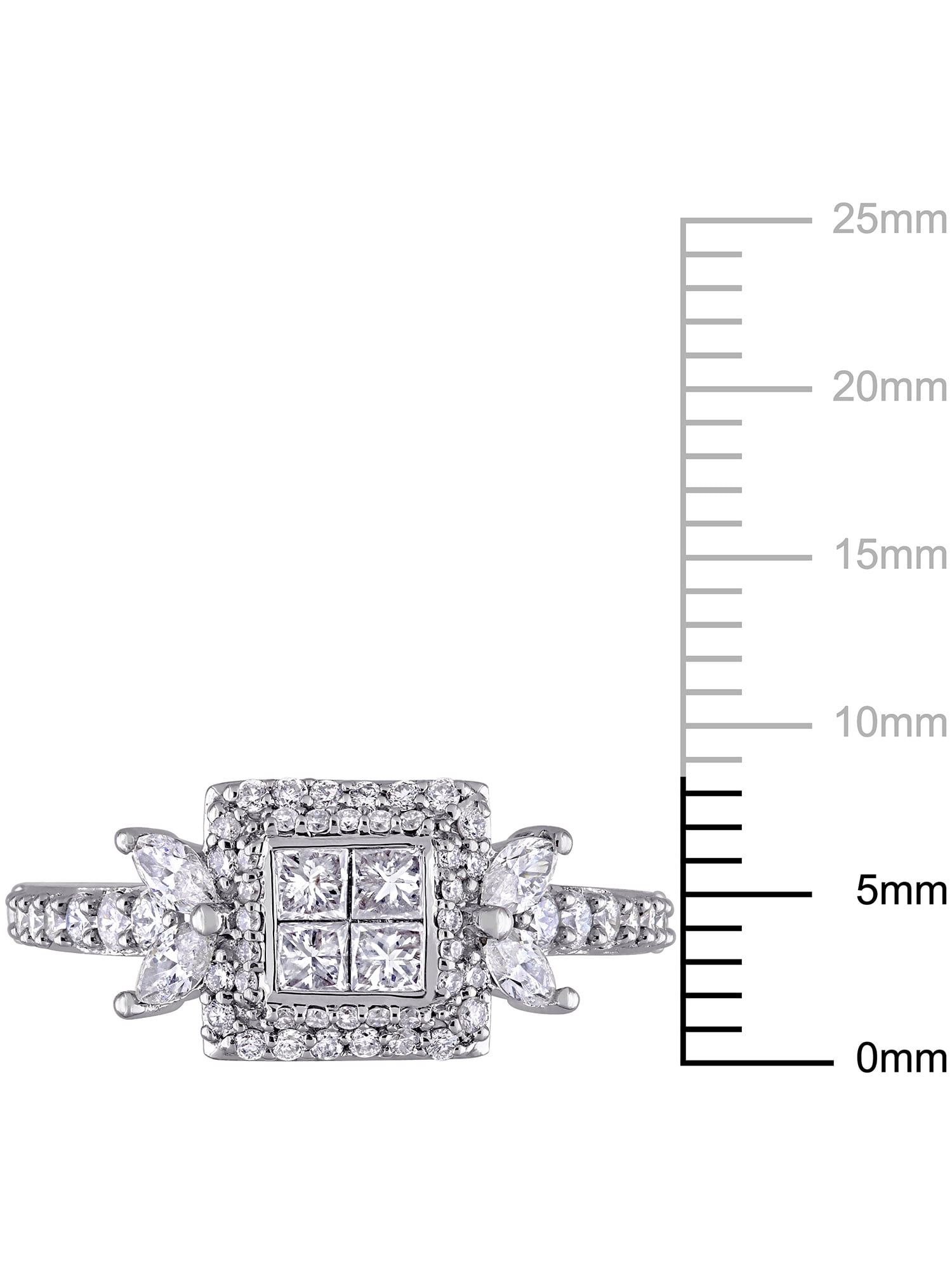 Everly Women's Diamond 14K White Gold Engagement Ring