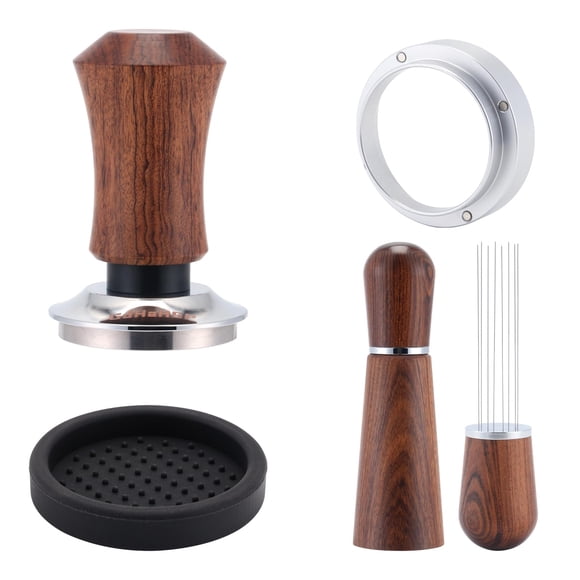 Kit de accesorios para espresso GDHahsp de 51 mm con tapón y embudo dosificador