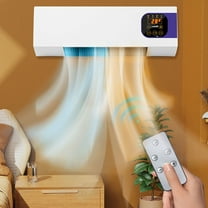 ZFYXGS Ductless Air Conditioner, Portable Air Conditioners, Wall Mounted Air Conditioner and Heater with Remote for Home Office Bedroom