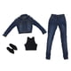 thumbnail image 3 of Chaqueta de Mezclilla Y Jeans a Escala 1/6 con Chaleco Y Zapatos para Modelo de Zulema Ropa de figura de acción, 3 of 8