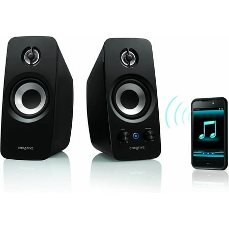 Creative - Inspire T15 2.0 Bluetooth Speaker System (2-Piece) - Multi