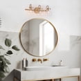 thumbnail image 2 of Charm 21-in 3 Light Matte Gold Modern/contemporary Bathroom Vanity light, 2 of 12