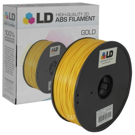 LD Gold 1.75mm ABS 3D Printer Filament