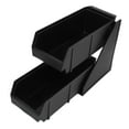 thumbnail image 2 of Coffee Sleeve Storage Dispenser, Save Space Coffee Sleeve Holder Sturdy Base Thickened Multipurposse Easy To Assemble Large Capacity  For Home For Restaurant 2 Compartments,3, 2 of 8