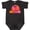 Black Leopard, variant on Inktastic Pink Aloha Palm Girls Baby Bodysuit