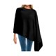 thumbnail image 1 of wonima44 Hercicy Women Ponchos Sweater Solid Knit Versatile Lightweight Shawl Wrap Scarf Cape Poncho Accessories for Women, 1 of 1