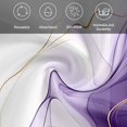thumbnail image 5 of Marble Purple Cloth Napkins, Gold White Modern Gradient Ocean Ripple Washable and Reusable Dinner Napkins Set of 6, Table Napkin for Kitchen Party Birthday Wedding Hotel Housewarming 20"x20", 5 of 8