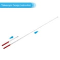 thumbnail image 3 of 1.6M/5.2ft Telescopic Handheld Flagpoles, 4Pcs Teachers Pointer Stick Red, 3 of 6