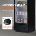 thumbnail image 2 of VEVOR Commercial Merchandiser Refrigerator, 9.7 Cu.Ft / 275L Beverage Refrigerator Cooler Merchandiser, Glass Door Display Refrigerator Upright Fridge with 4 Adjustable Shelve Lightbox, 2 of 8