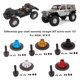 thumbnail image 5 of Engranaje cónico diferencial 13T 38T Vogacara para SCX10 1/10 Kits de construcción modelo Azul, 5 of 6
