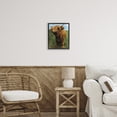 thumbnail image 3 of Stupell Industries Farmhouse Mini Highland Cow Calf Black Floating Frame Canvas Art, 17 x 21, by Renel Peters, 3 of 8