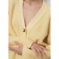 thumbnail image 6 of Tbopshirt Womens Cardigan Sweaters Clearance Under $5,Fall Sweaters for Women,Knitted Pullover Top Loose V-neck Casual Versatile Knit Sweater,up to 40% off Fashion, 6 of 8