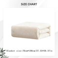 thumbnail image 3 of Xoxingysm Blanket This Is A Solid Color Double Velvet Bed Sheet and Blanket with A Physical Towel of 70X100Cm, 3 of 4