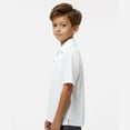thumbnail image 4 of Paragon Youth Saratoga Performance Polo, Moisture-Wicking Microfiber Shirt, UPF 30+, White, XL, 4 of 5