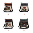 thumbnail image 3 of ZTTD Embroidered Owl Tote Bags Women Shoulder Bag Handbags Postman Package, 3 of 3